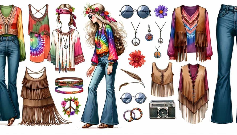 1960s hippie fashion trends