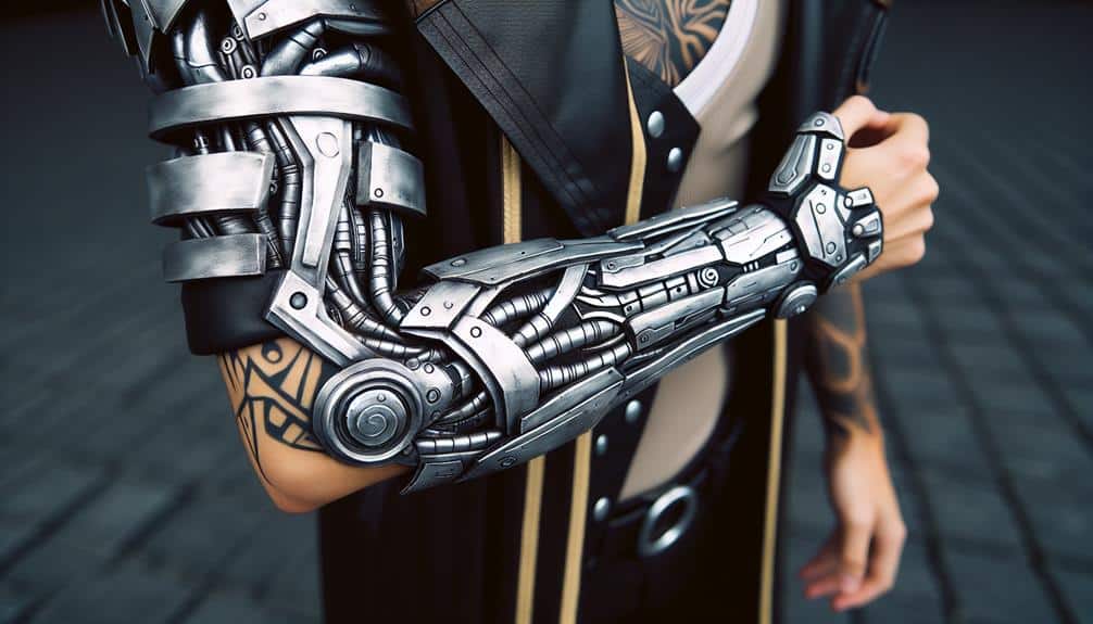 cosplay cybernetic arm techniques