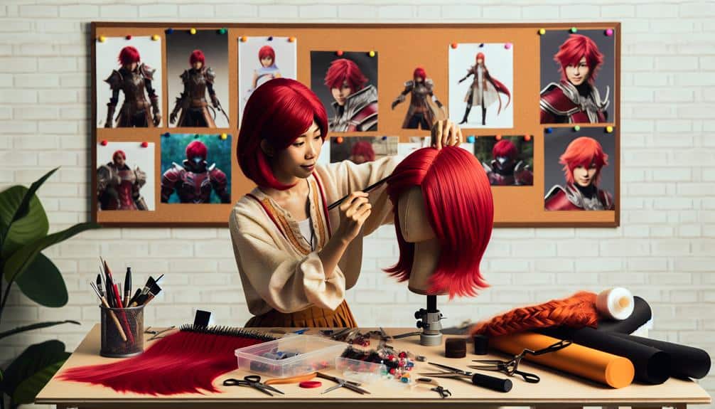 cosplay wig styling tips