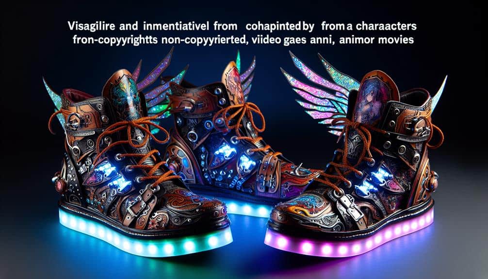 creative diy cosplay shoes