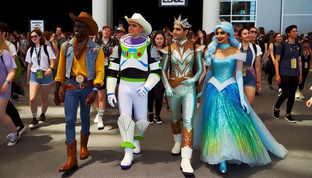 disney and pixar cosplay