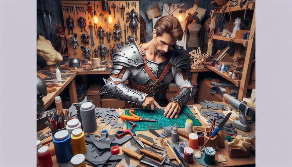 Medieval Cosplay Armor Crafting