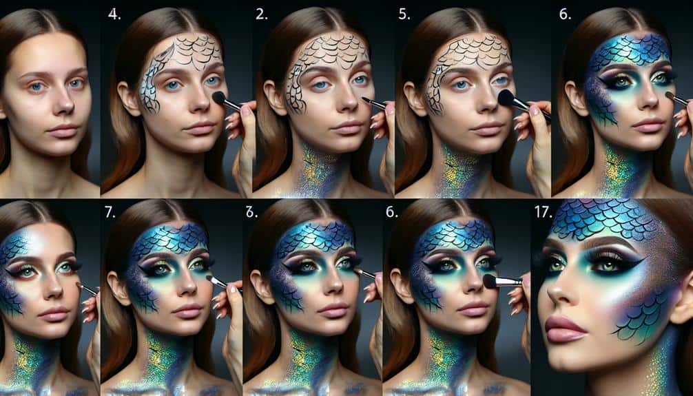 Mermaid Makeup For Cosplay