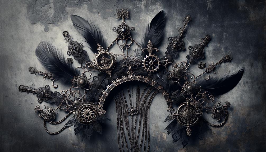 steampunk and gothic cosplay