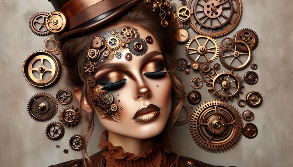 steampunk makeup cosplay creativity