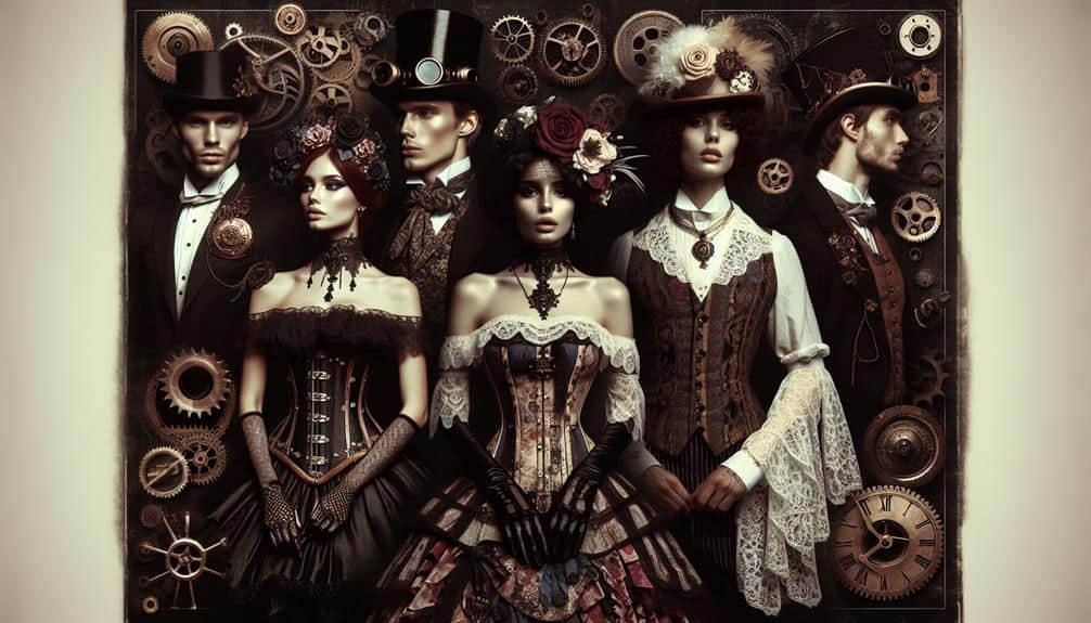 victorian and gothic cosplay