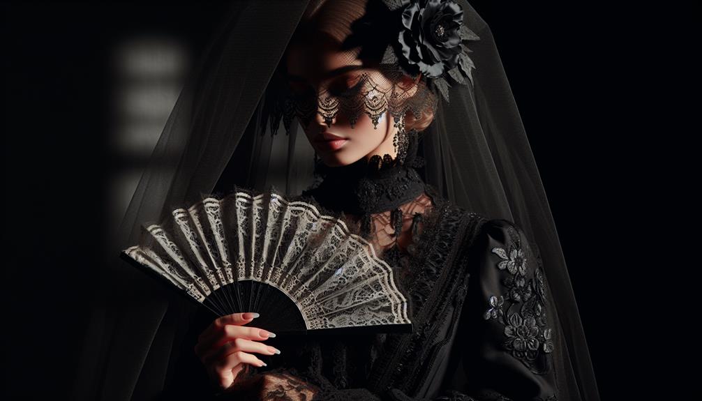 victorian gothic mourning attire