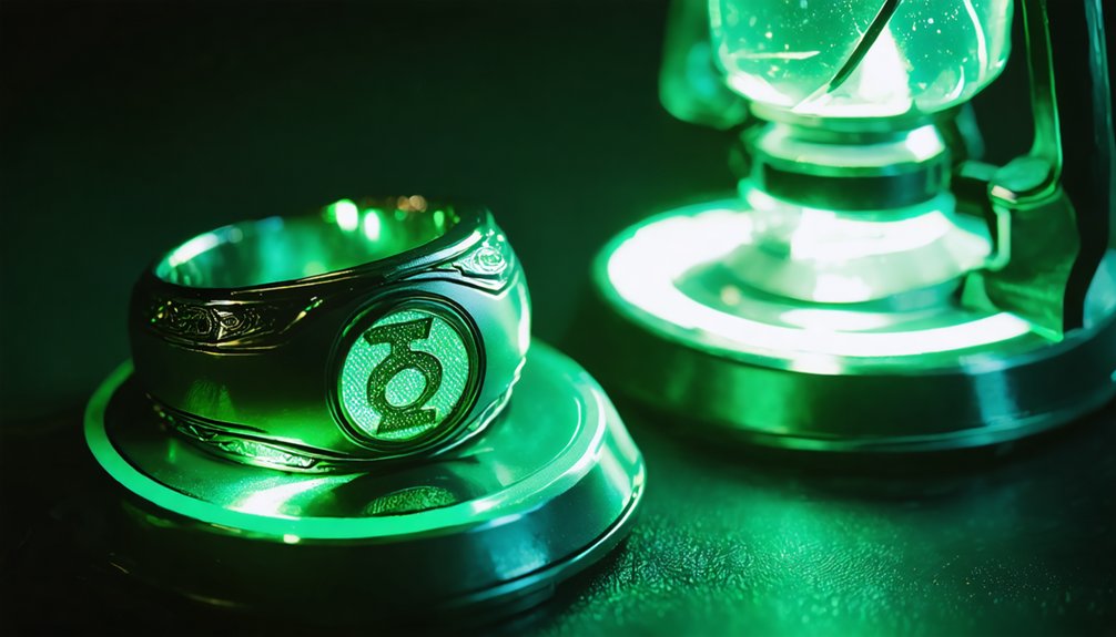 authentic green lantern power display