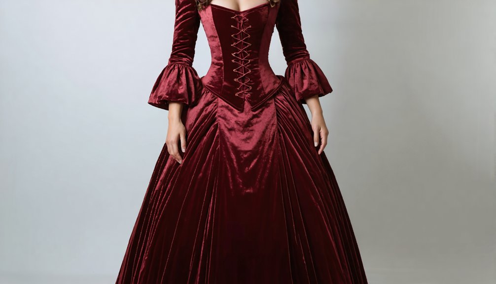 body conscious victorian silhouette