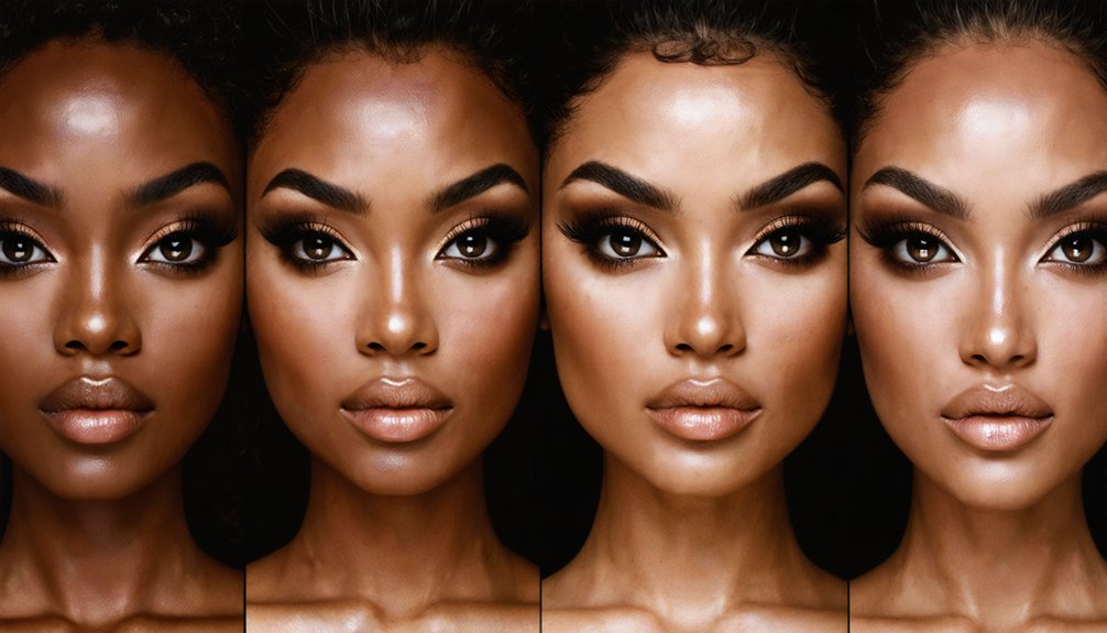 celebrity looks by skin tone