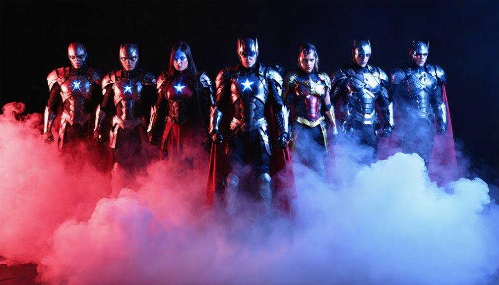 celebrity superhero cosplay looks