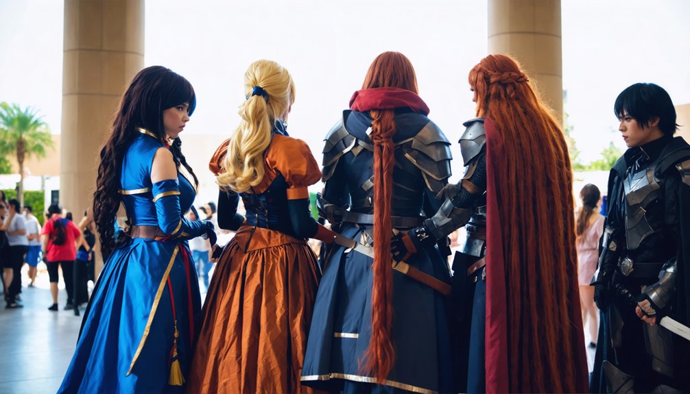 cosplay group book character tips