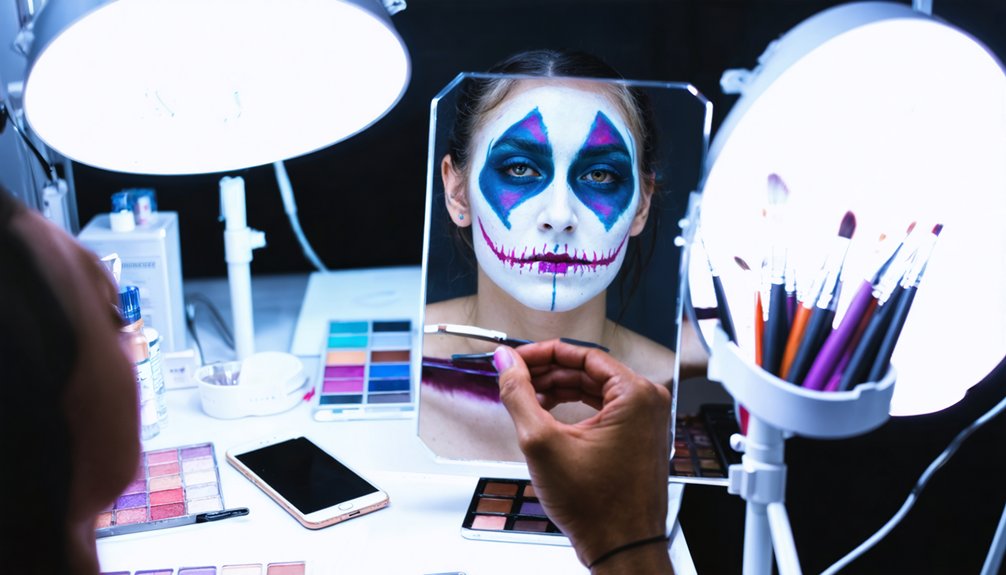 cosplay makeup lighting test protocols