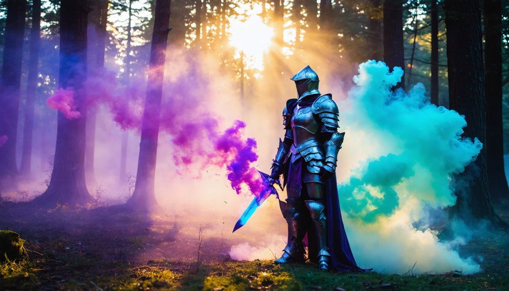 cosplay smoke bomb photography effects