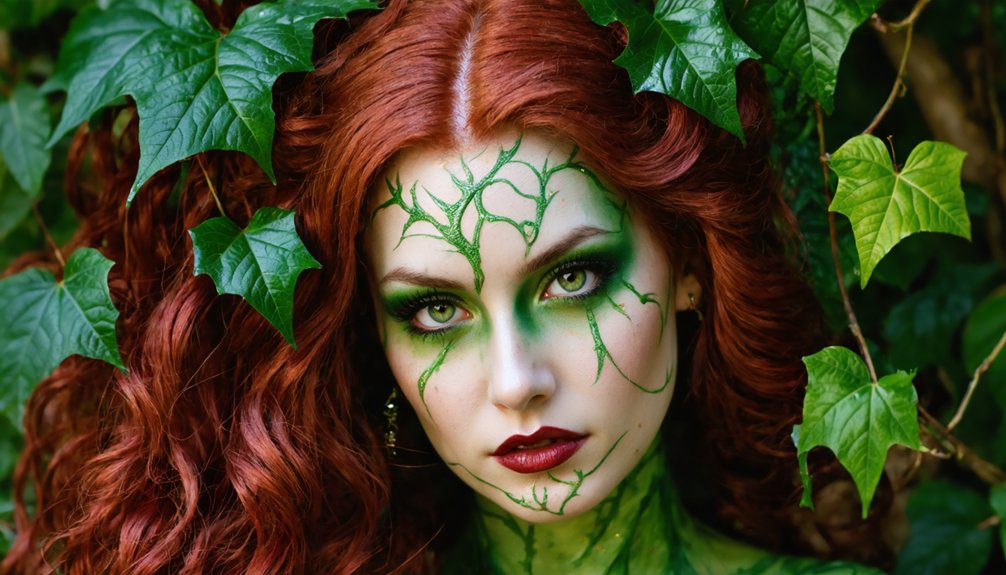 costume makeup poison ivy