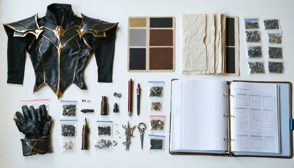 costume preparation and punctuality