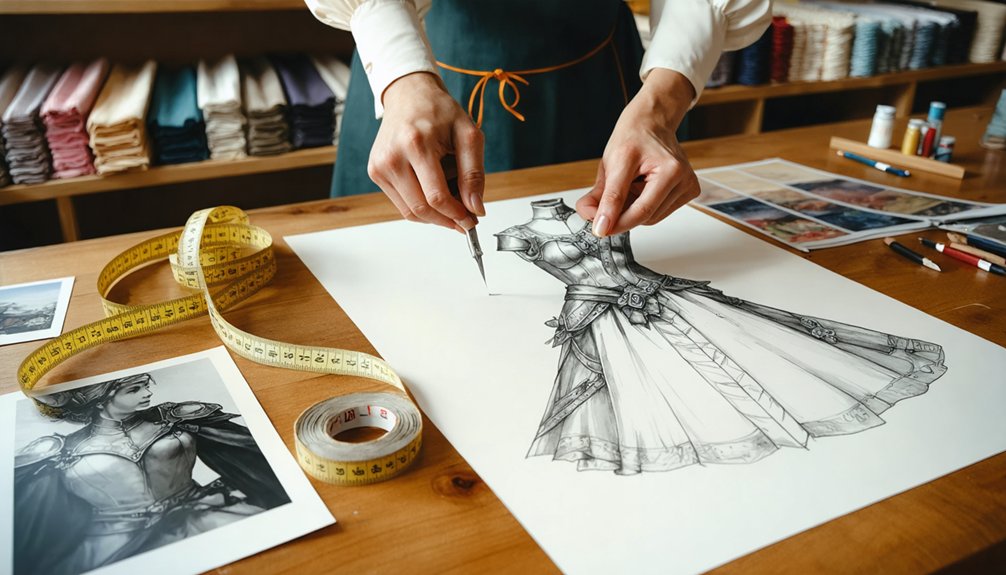 customized costume commission process explained