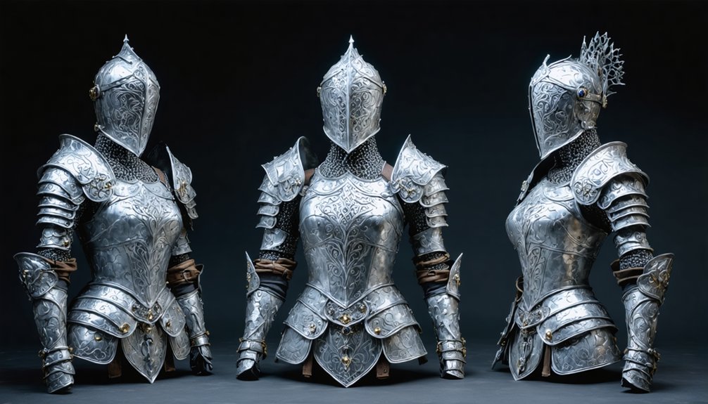 customized medieval warrior princess armor