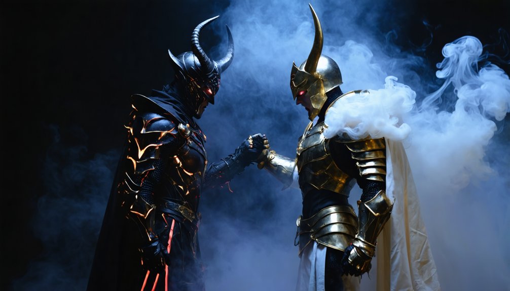 dynamic villain hero costume pairings