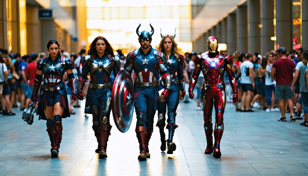 embrace unique character group camaraderie