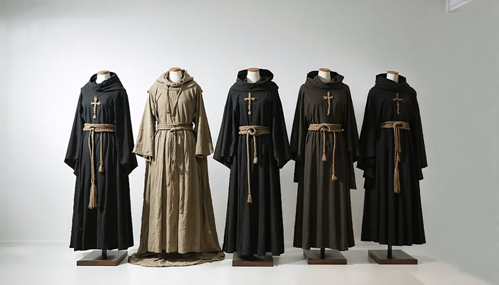 evolving monastic vestment transformations spanning centuries