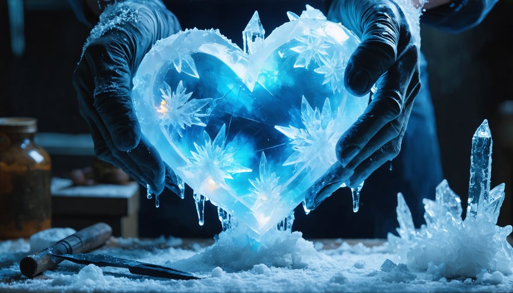 frozen visceral nightmare centerpiece creation