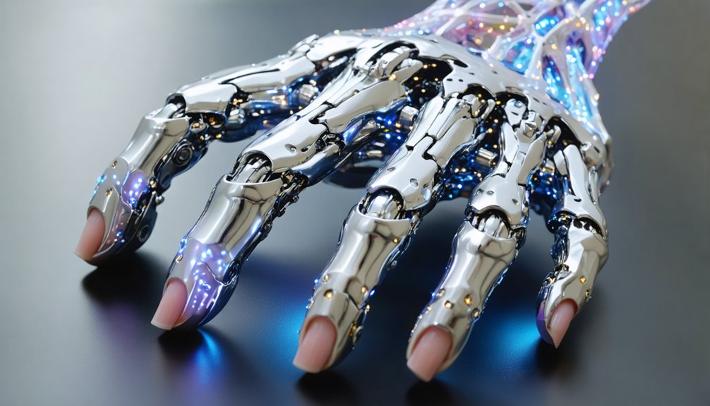 futuristic bionic cybernetic enhancement accessories