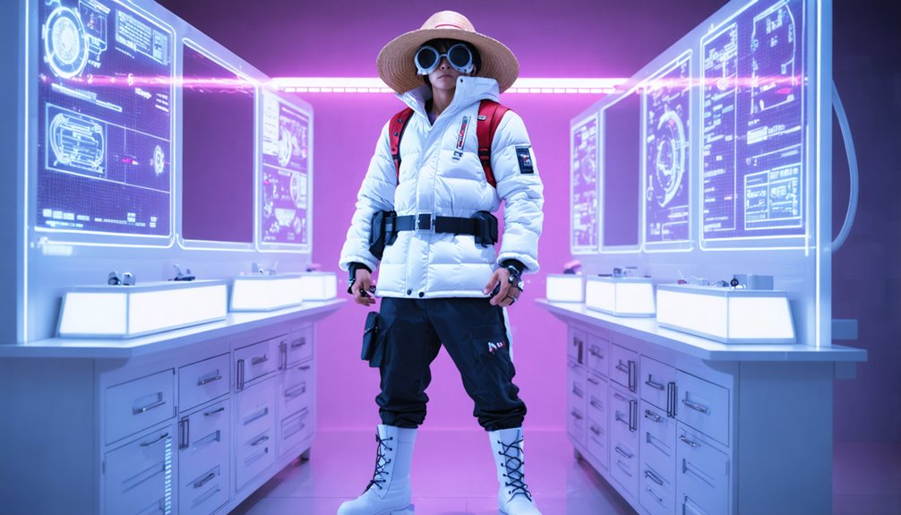 futuristic dynamic customizable one piece cosplay