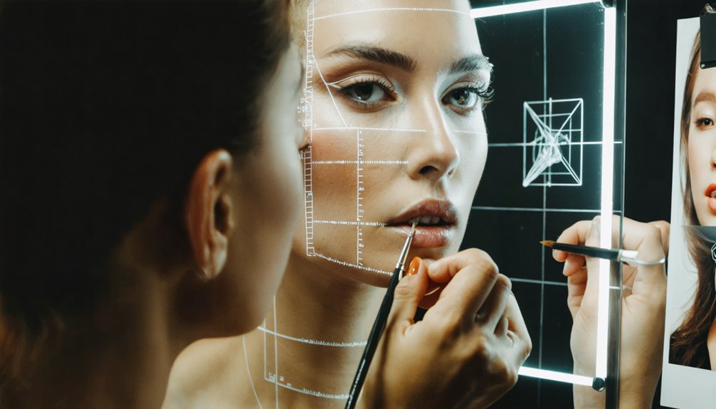 golden ratio facial contours