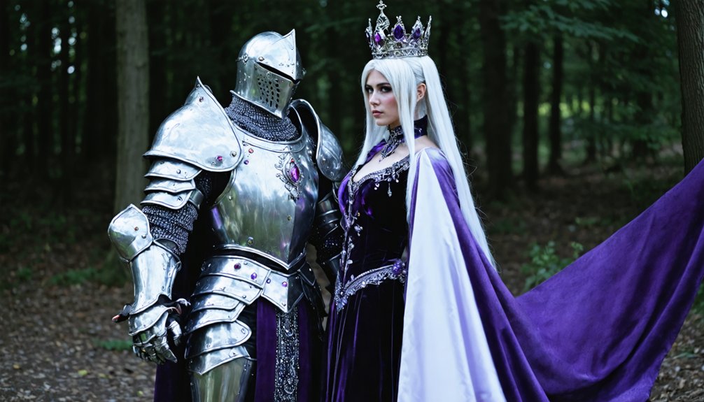 heroic vs villainous costume contrasts