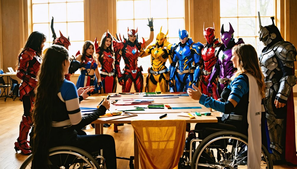 inclusive cosplay community building online