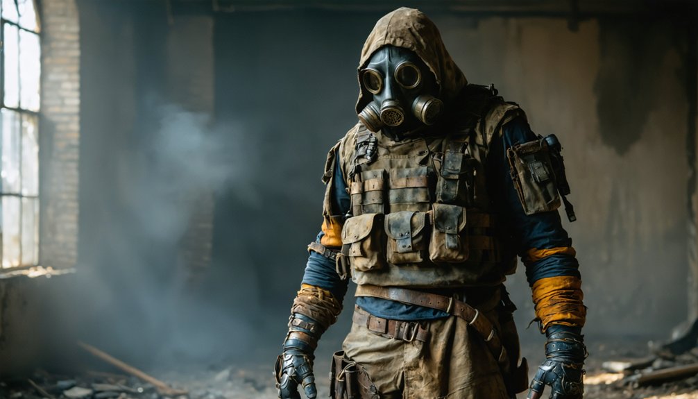 intentional distressing and sourcing