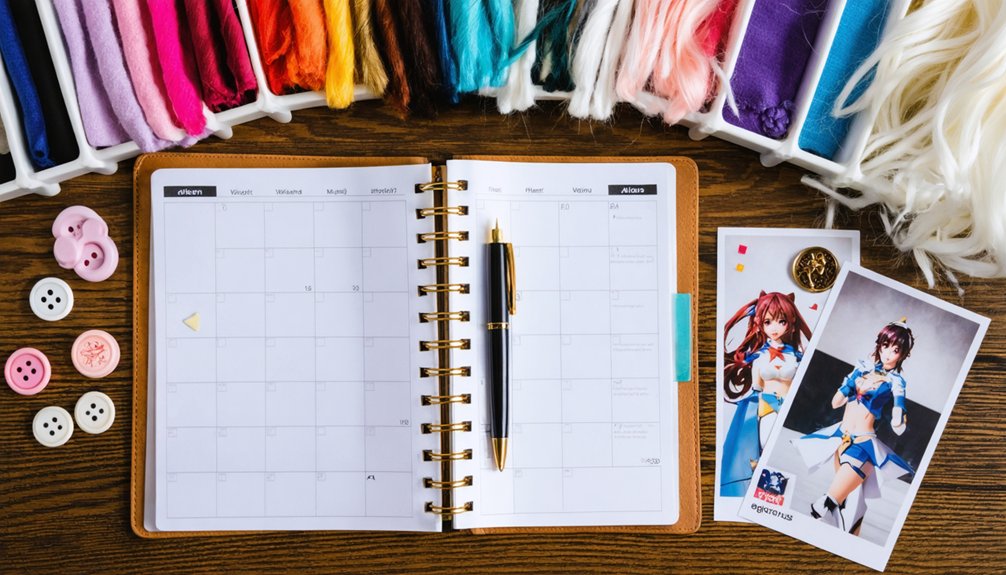 meticulous cosplay preparation checklist