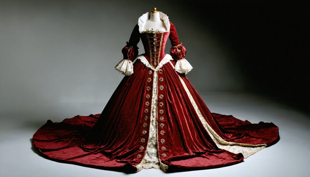 opulent elaborate competitive royal wardrobes
