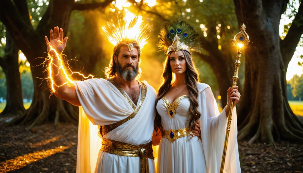 personalized mythological couple costumes