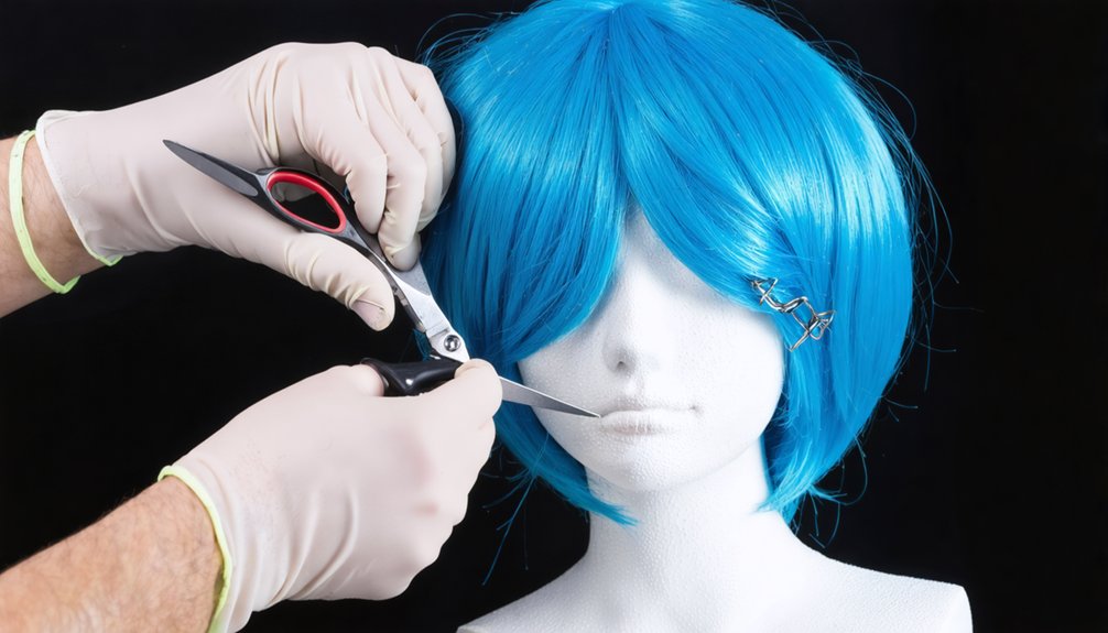 precise controlled character accurate hair trimming