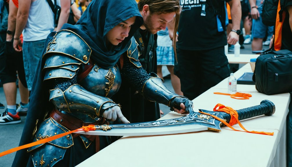 prop safety at conventions crucial