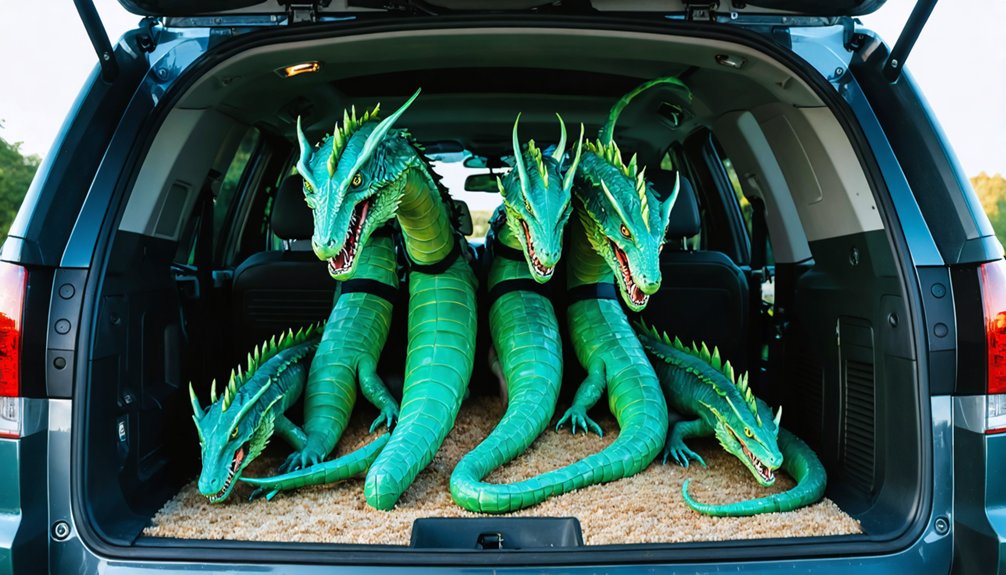 strategic disassembly for prop storage