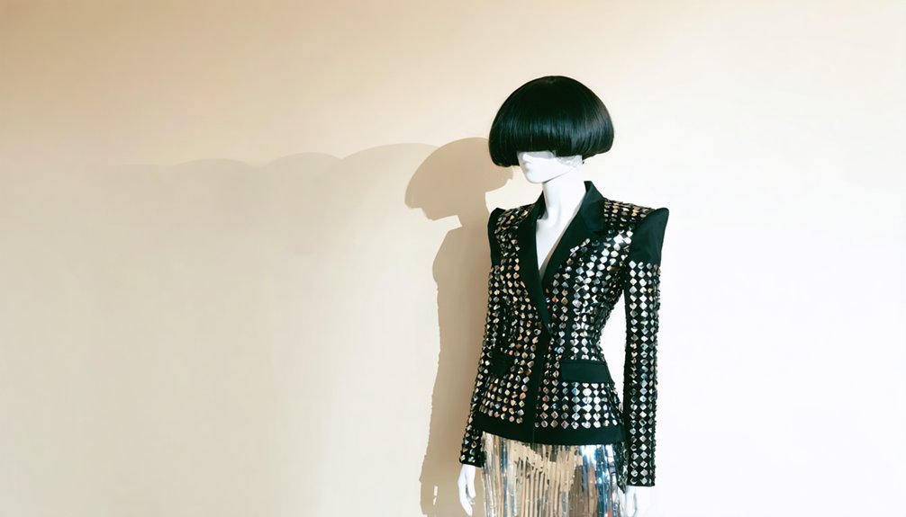 theatrical bold layered transformative fashion