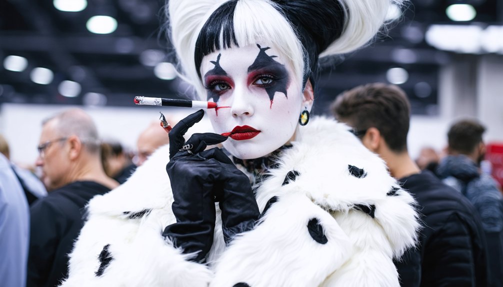 theatrical opulent villainous transformative fashion