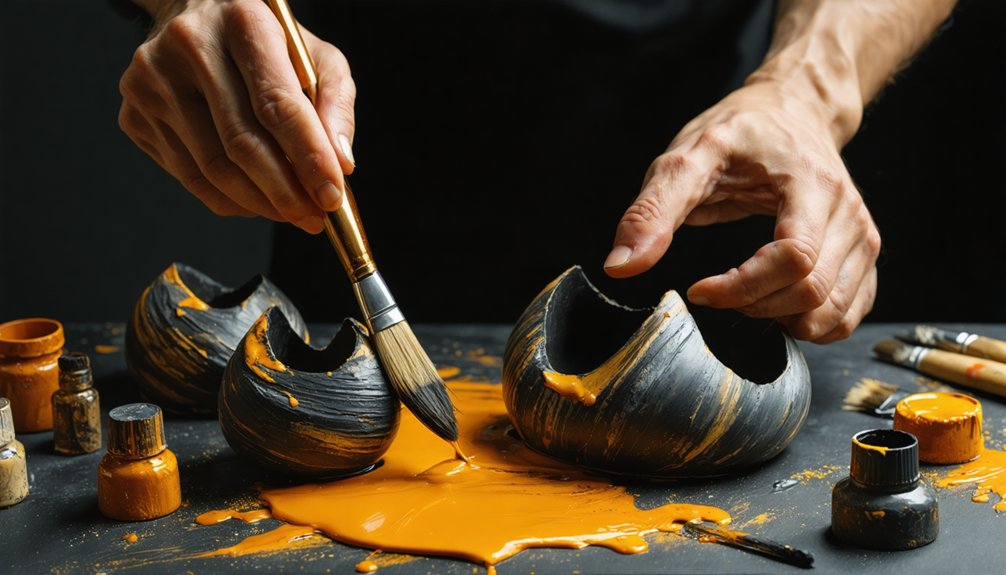 translucent layered neutral base keratin