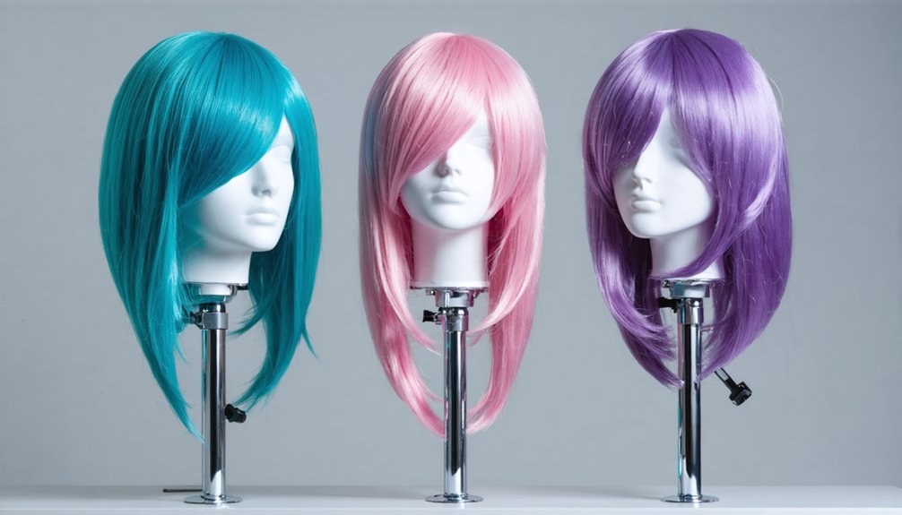 tripod mounted plastic mannequin head stability