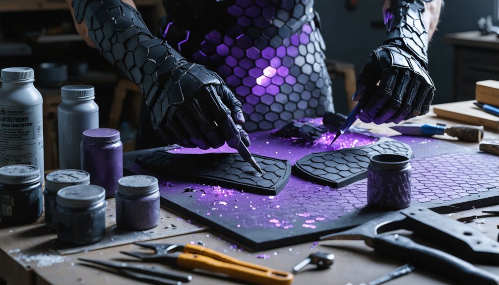 vibranium suit costume building guide