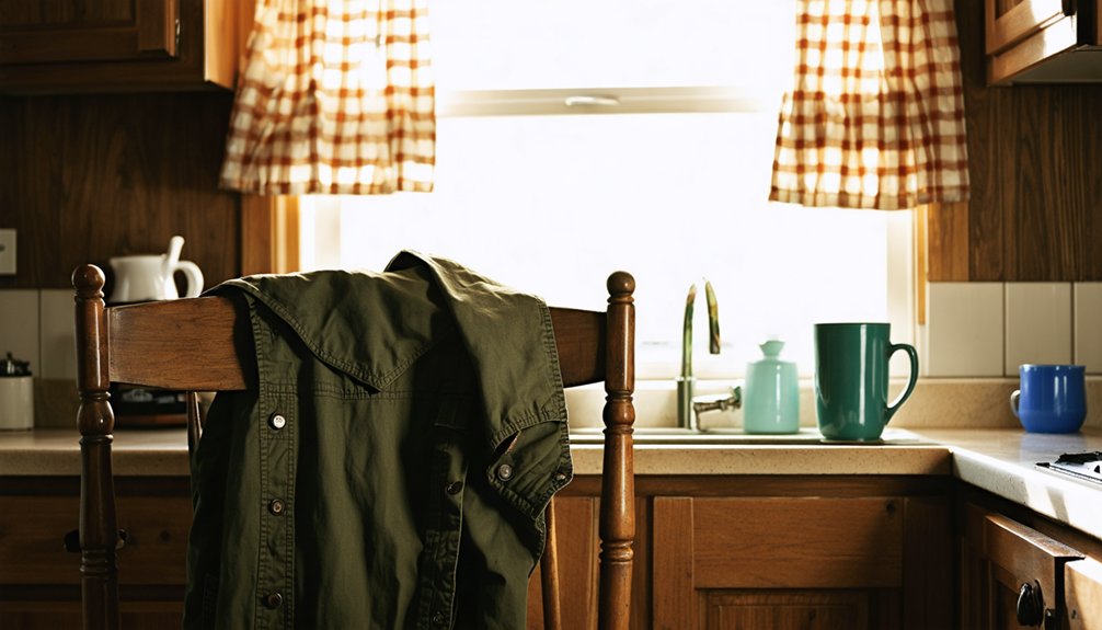 wardrobe reflects emotional journey