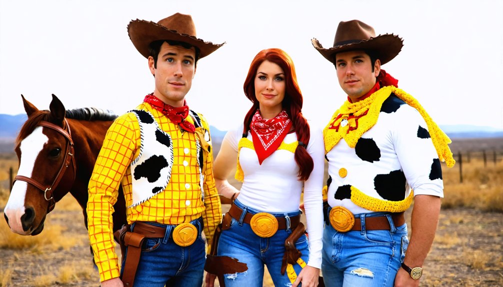 whimsical western toy story cosplay