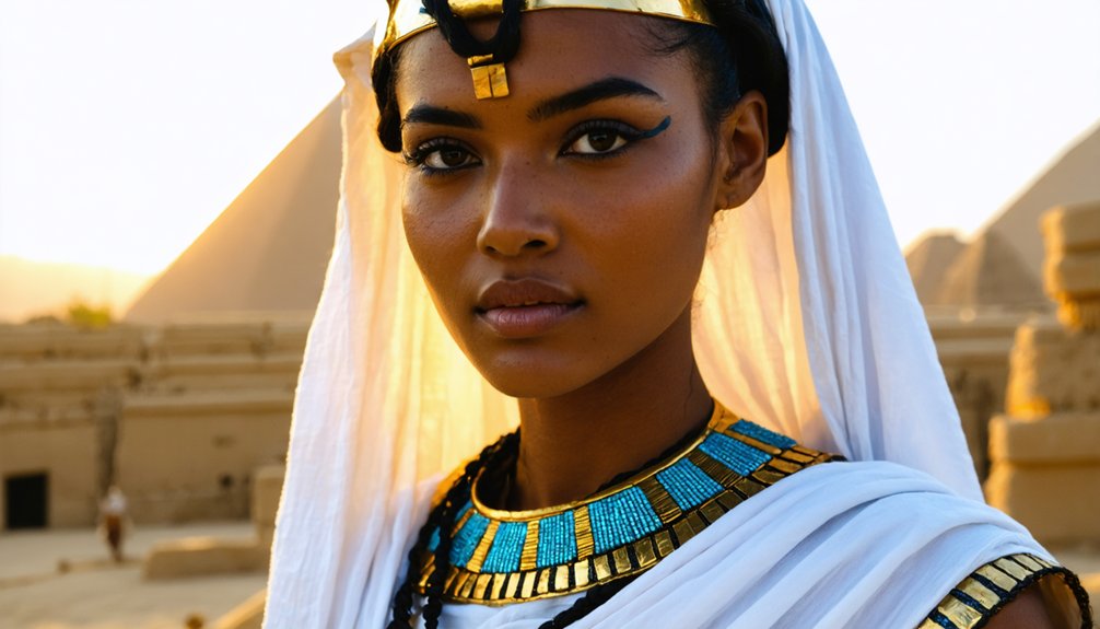 authentic egyptian fabric selection