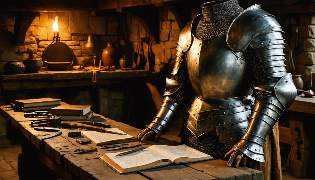 authentic knight armor tips