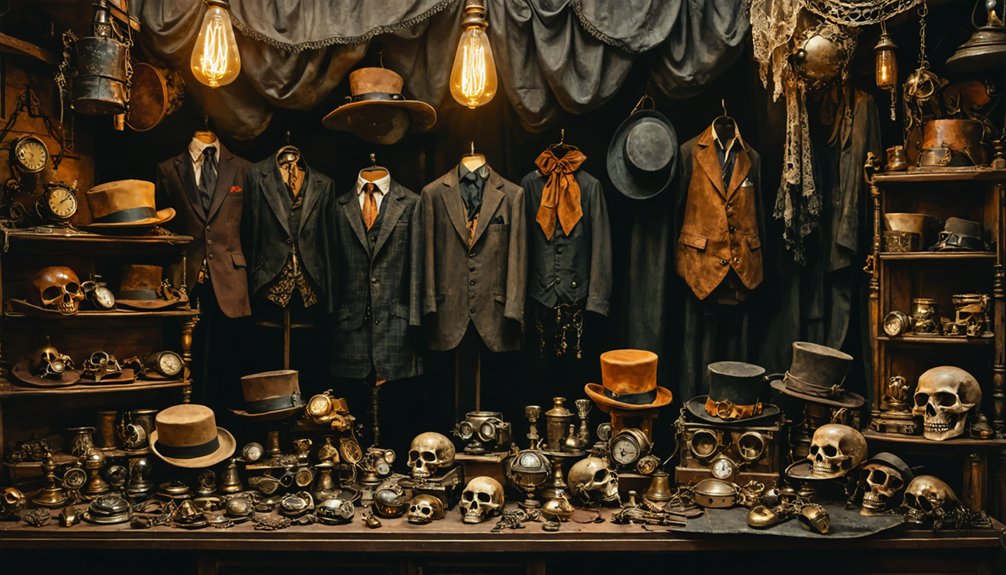 authentic steampunk and gothic