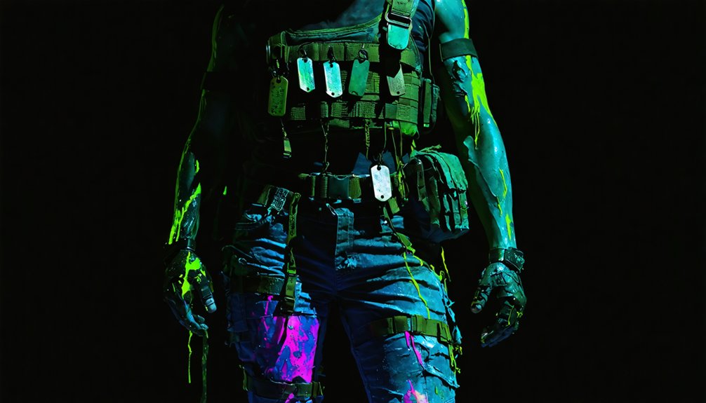 battle worn alien cosplay details