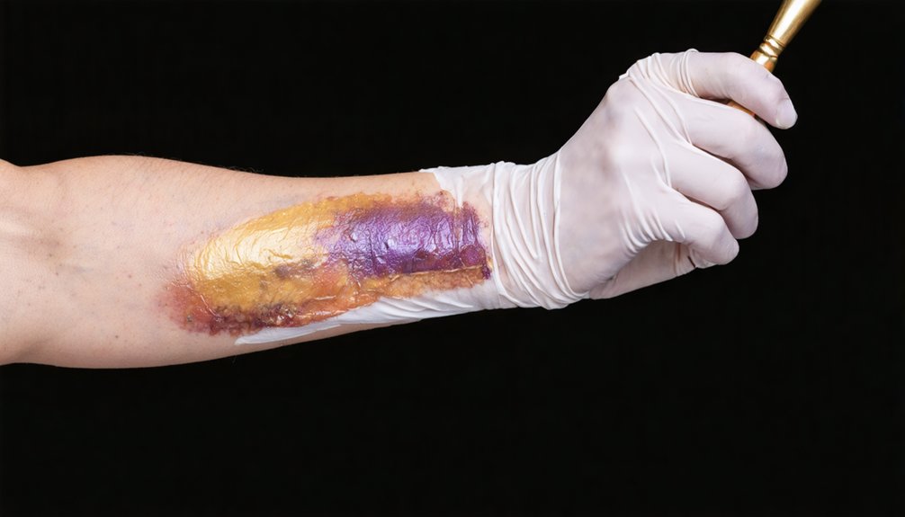 blend cosplay wound edges